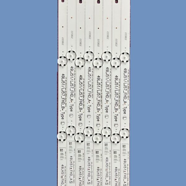 طقم ليد4+4      LG 49